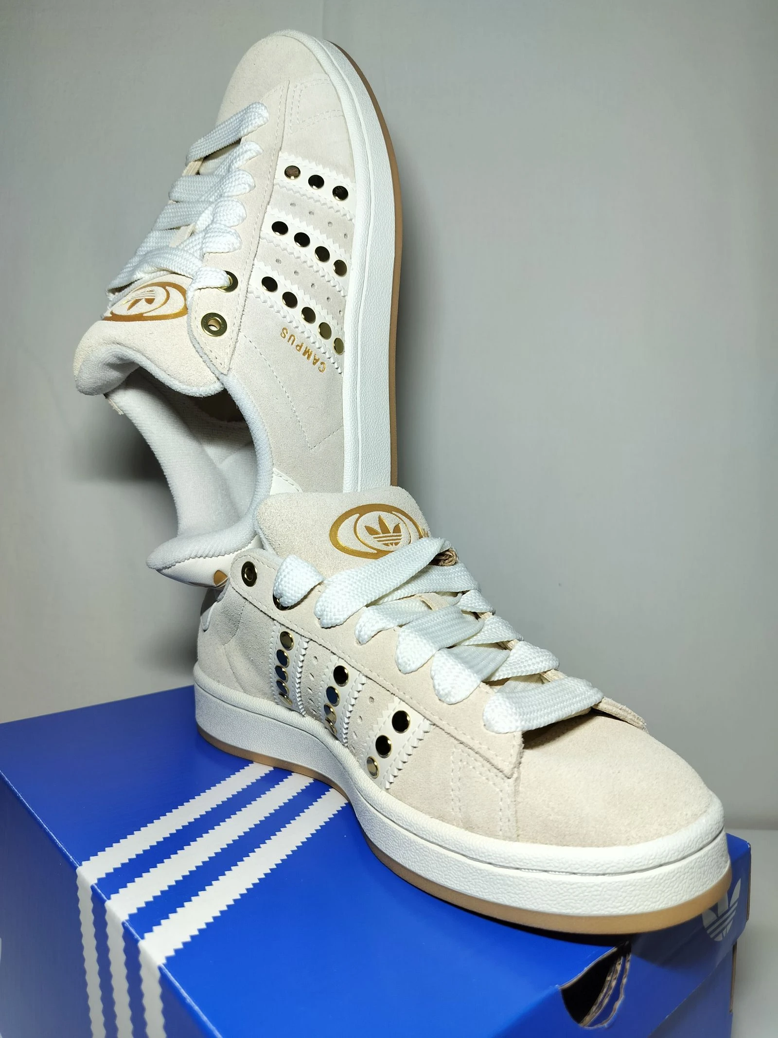 Adidas Campus New 38 Sneakers Original Women's Leather Vintage Trend Outfit Retro Y2K  – photo 14